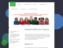 Tablet Screenshot of antiochccc.com